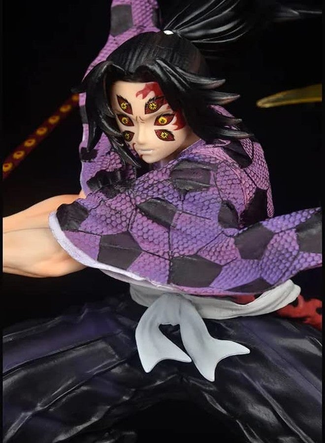 AUGEN Kokushibou Tsugikuni Kimetsu no Yaiba Action Figure Limited Edition for Car Dashboard, Decoration, Cake, Office Desk & Study Table (26cm)(Pack of 1) - Image 3